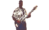 [Image: Of The Bass-Man with his
Electric Bass]